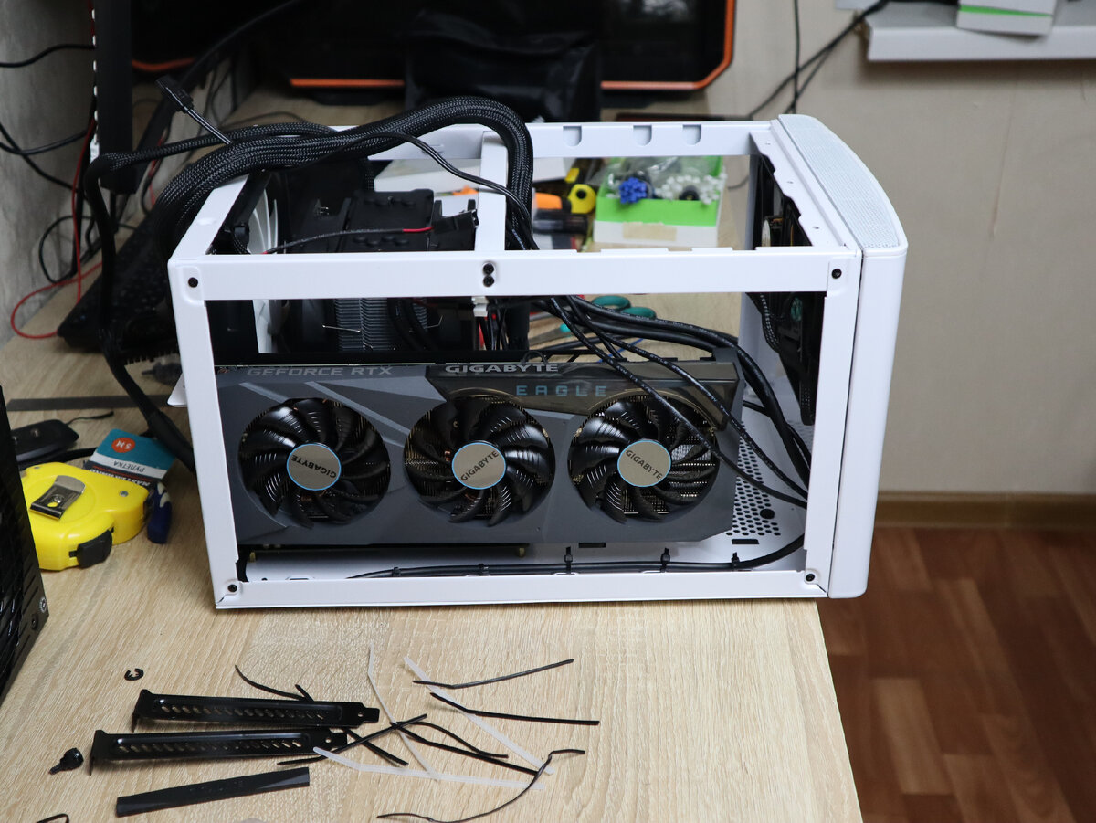 Сборка ПК в самом разгаре..