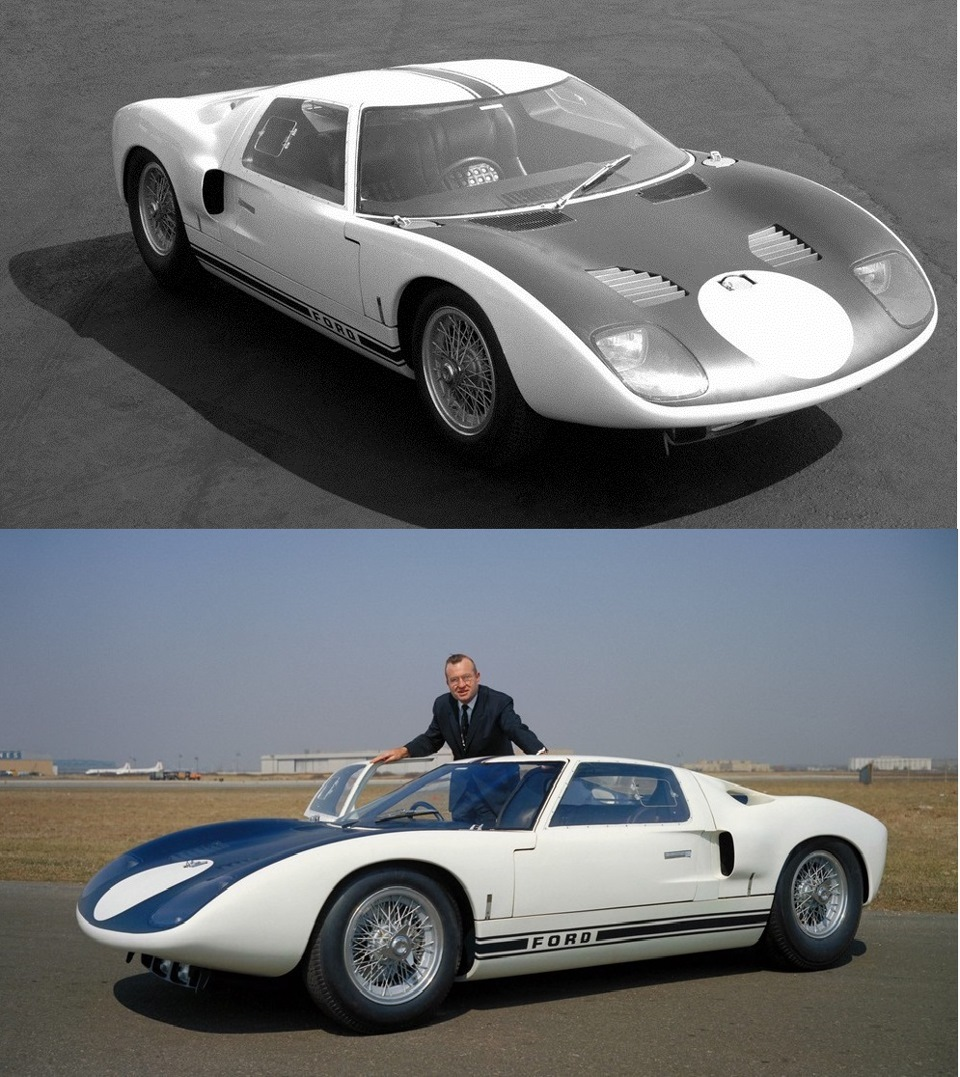 На фото: Ford GT40 Concept ‘1964 

