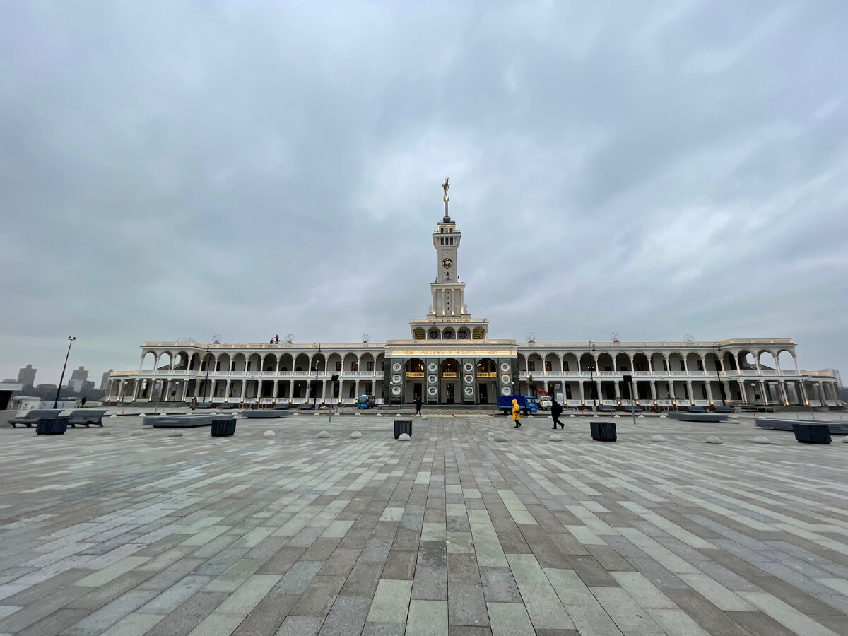 Северный речной вокзал после реставрации