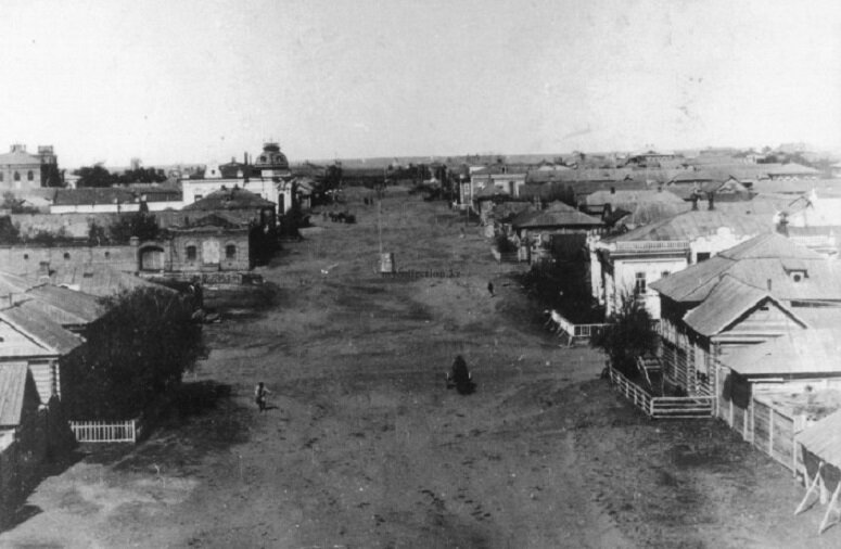 Улица Акмолинска в 1911 году