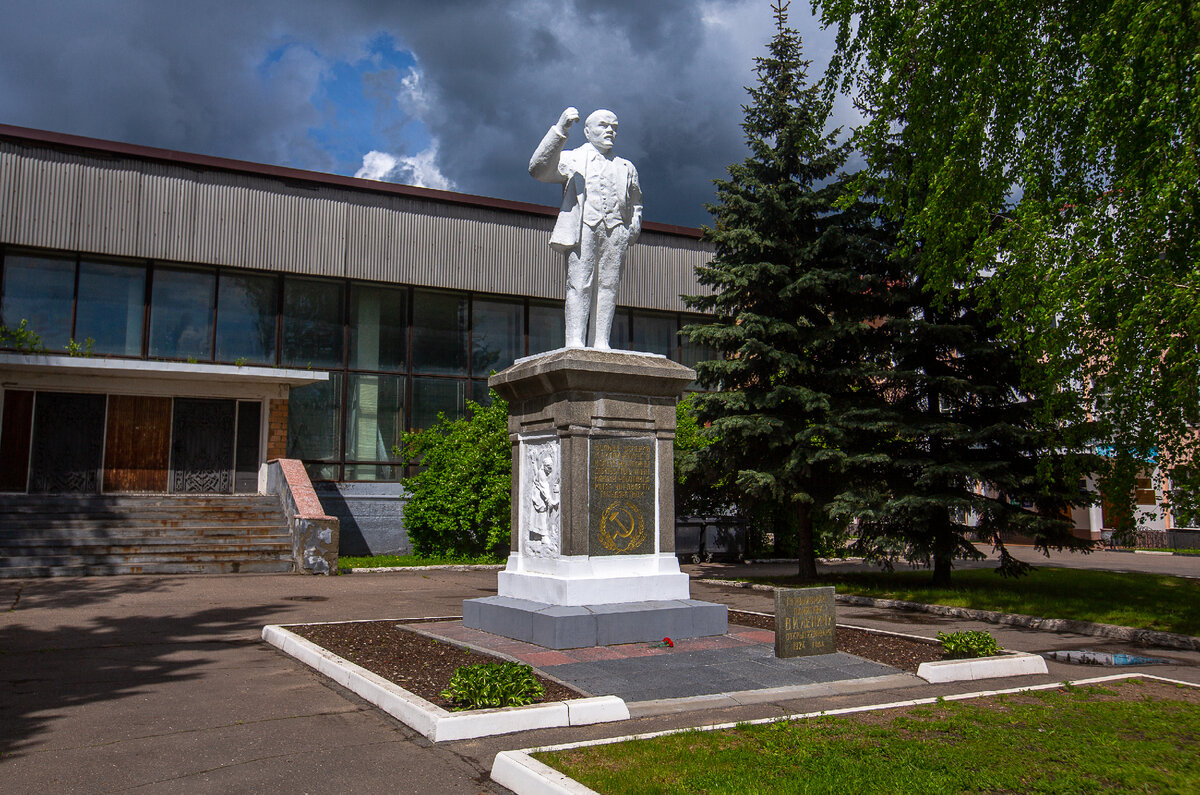 Первый в мире памятник Ленину. Ногинск, Московская область. Фото автора статьи 