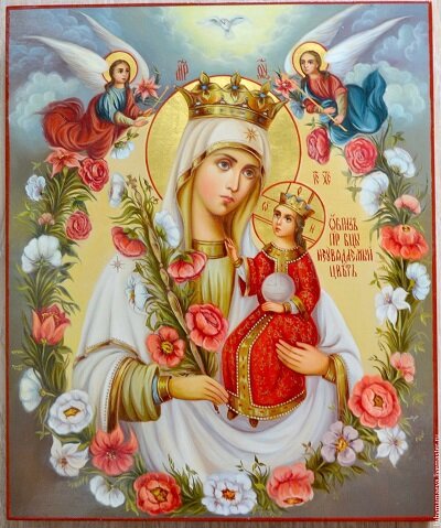 Икона Пресвятой Богородицы: Благоуханный цвет..