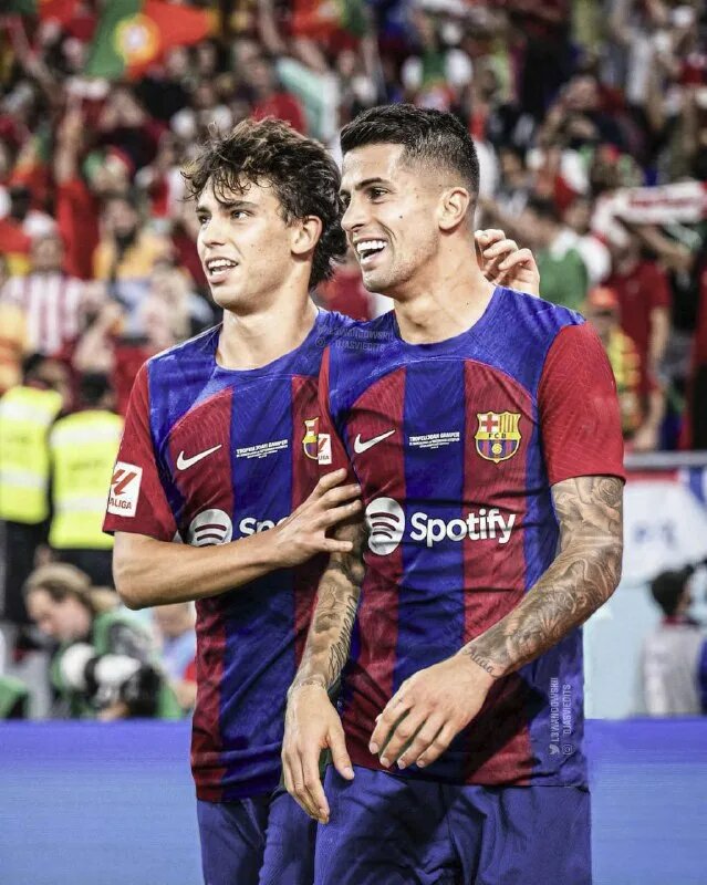 Жоау Феликс и Жоау канселу