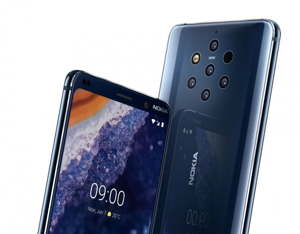 Представлен Nokia 9 PureView — первый в мире смартфон с пятью камерами |  Geekville | Дзен