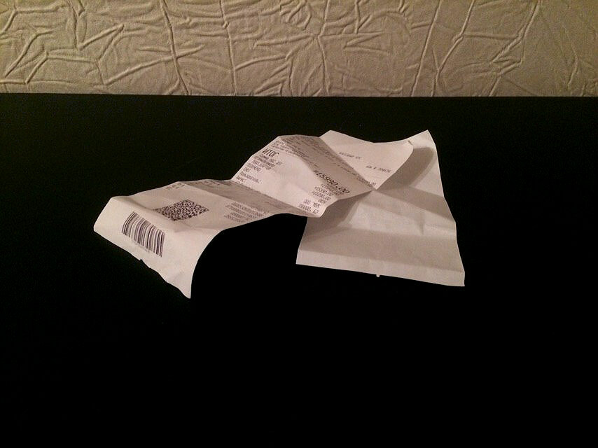 Всегда берите чеки