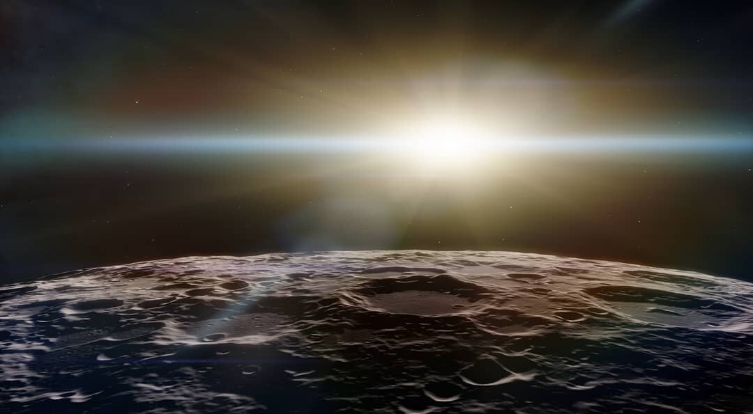 🛰 вид с Меркурия