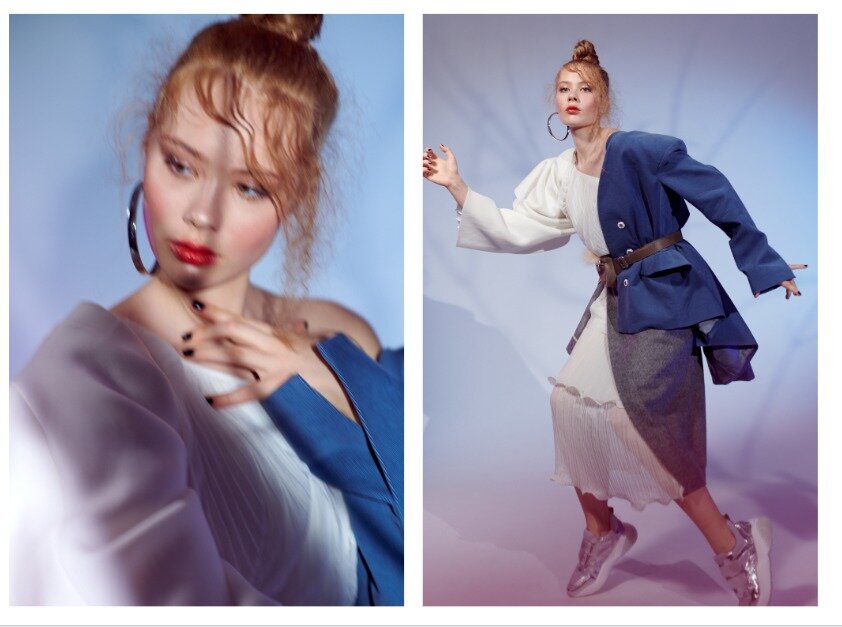 Не давать вещам стереотипные характеристики. Юбка может отлично справиться с ролью рукава. Одна серьга - не одиночка, интроверт, она сильная и независимая.