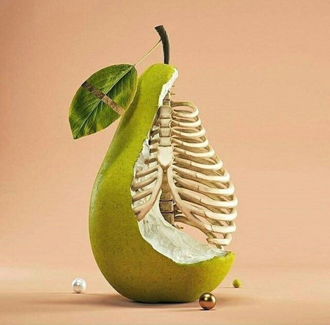 Даже у груши кость широкая