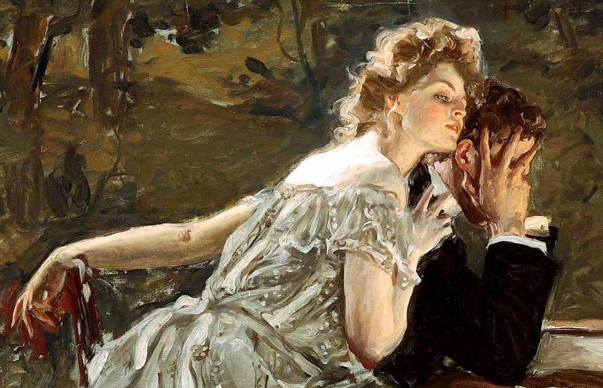 Albert Beck Wenzell (1864 - 1917), "Where Did I Put the Tickets"