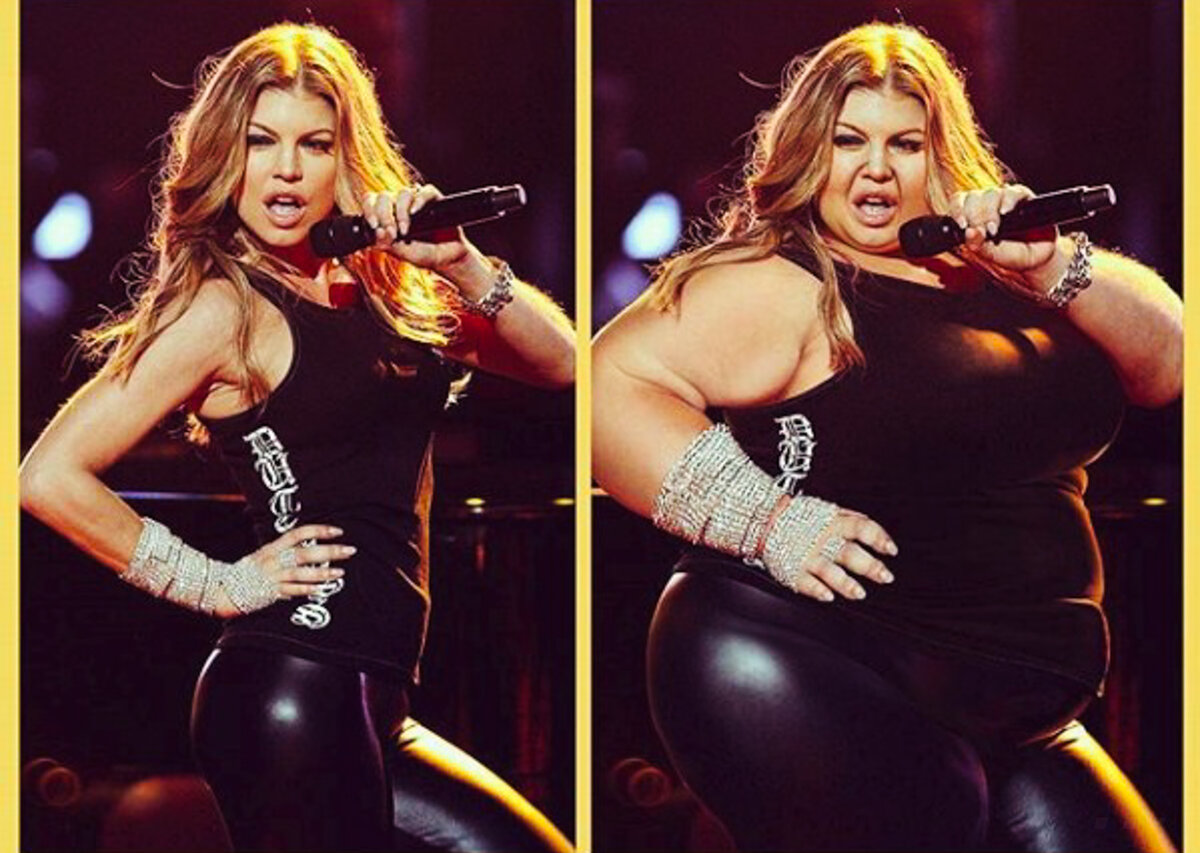 retouch Jay Tee  /   на фото Ферги