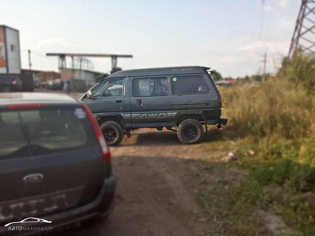 Нашел старый японский внедорожный микроавтобус Toyota LiteAce | Авто  махинатор | Дзен