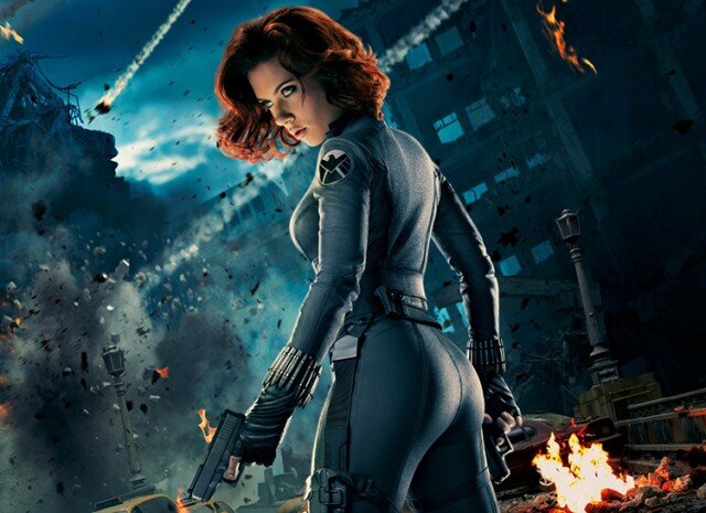 Чёрная Вдова из фильма франшизы "Мстители"