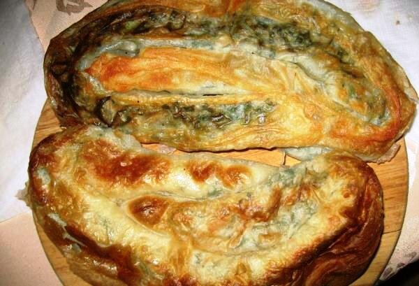 Буреки со шпинатом - фото автора.