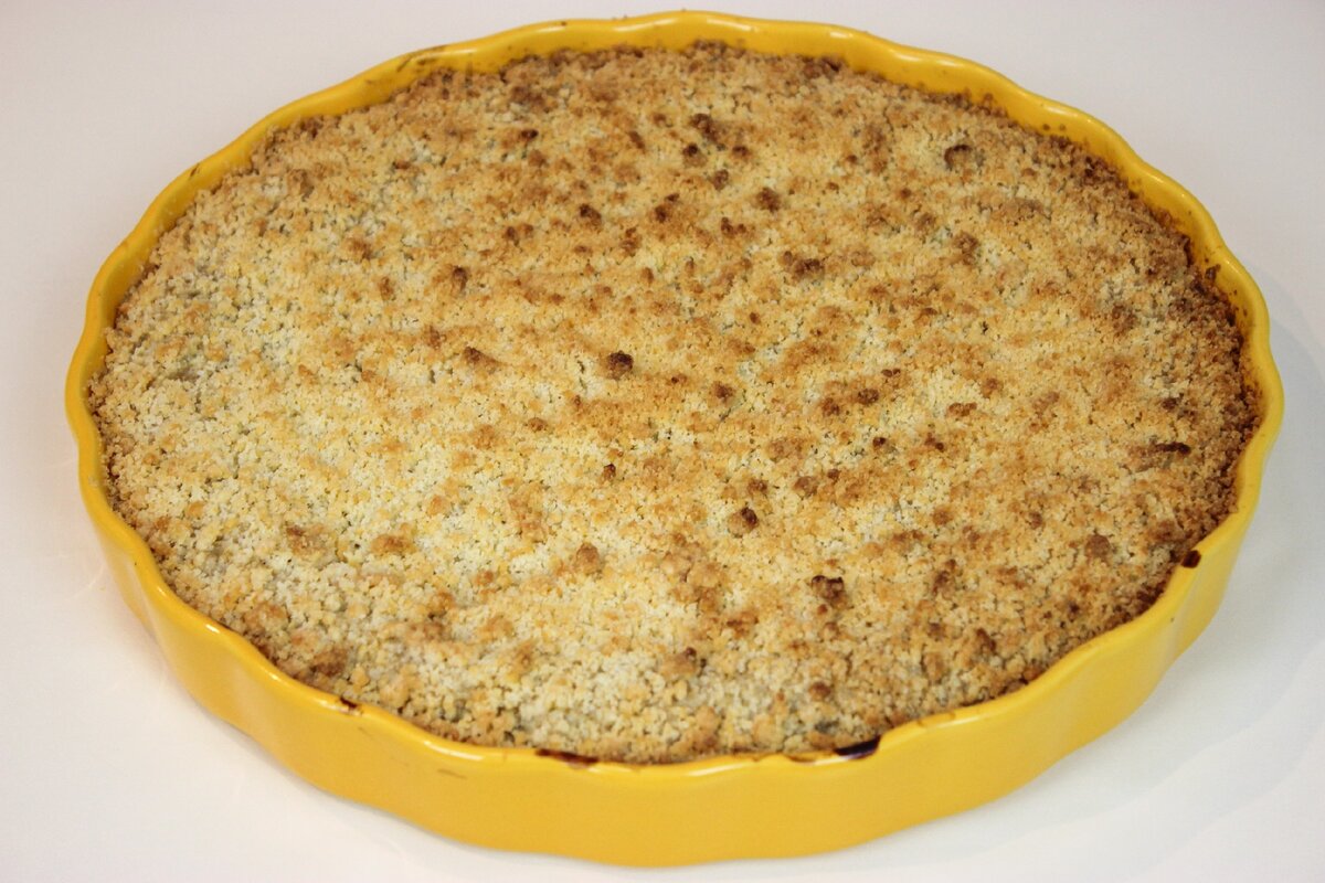 Песочный пирог с фейхоа