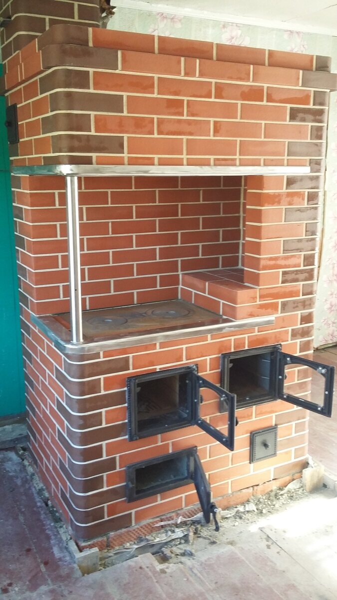 Новая печь Шведка.