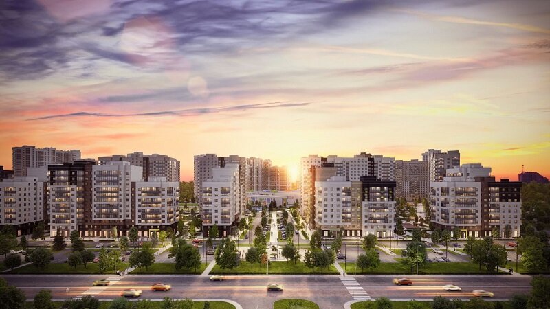 Вот такая красота на сайте ПИК нарисована