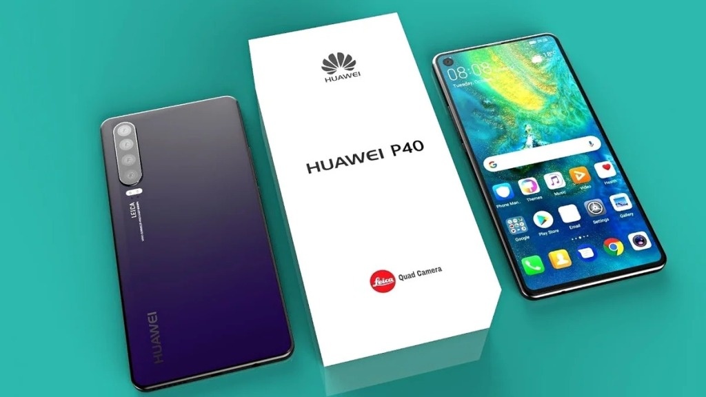 Один из рендеров предстоящего Huawei P40
