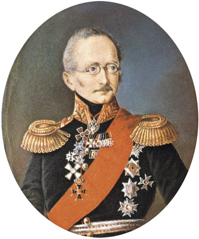 А. И. Михайловский-Данилевский. Портрет работы А. Лысенко. 1847. Русский музей (С.-Петербург).