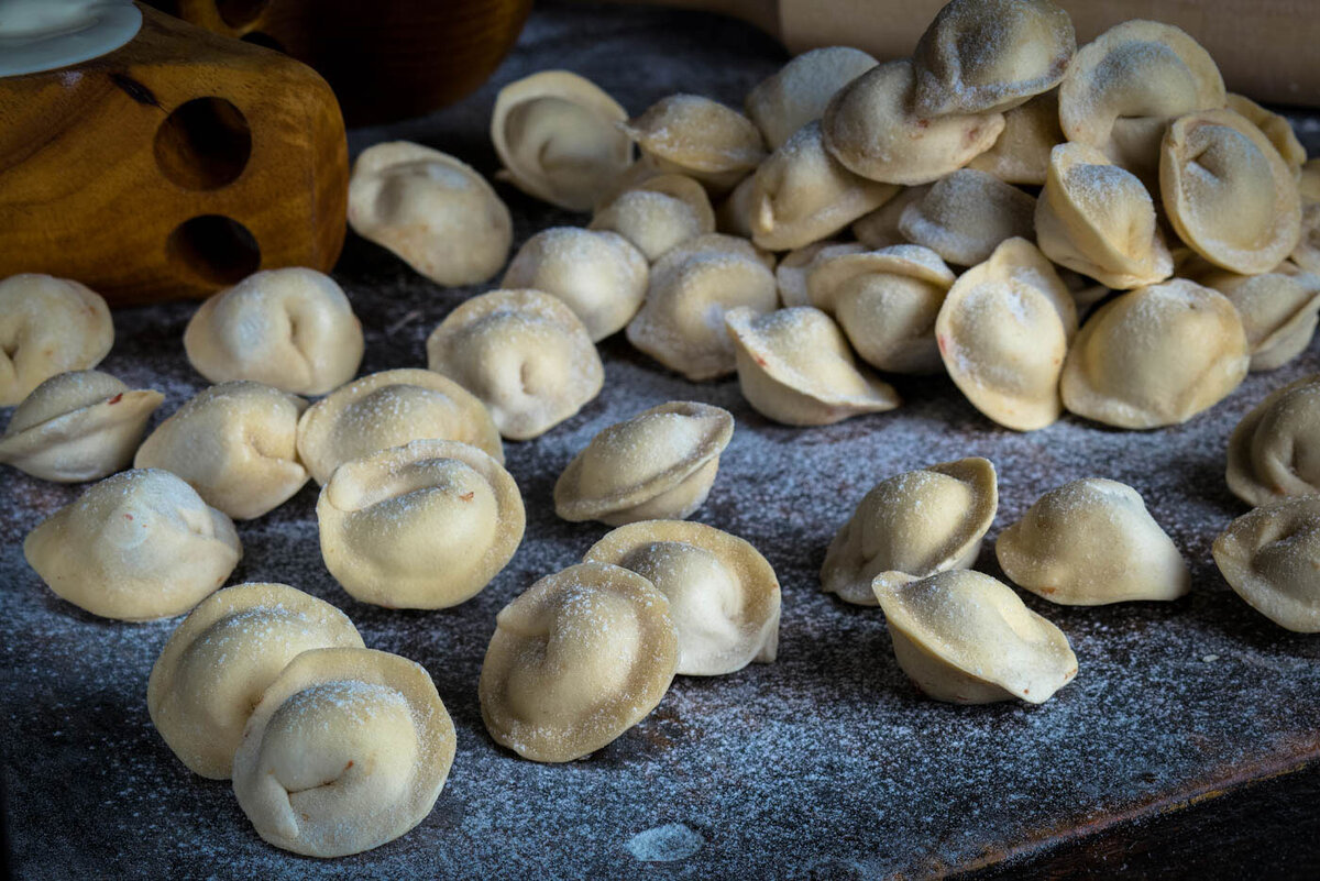 Вареники ручной лепки