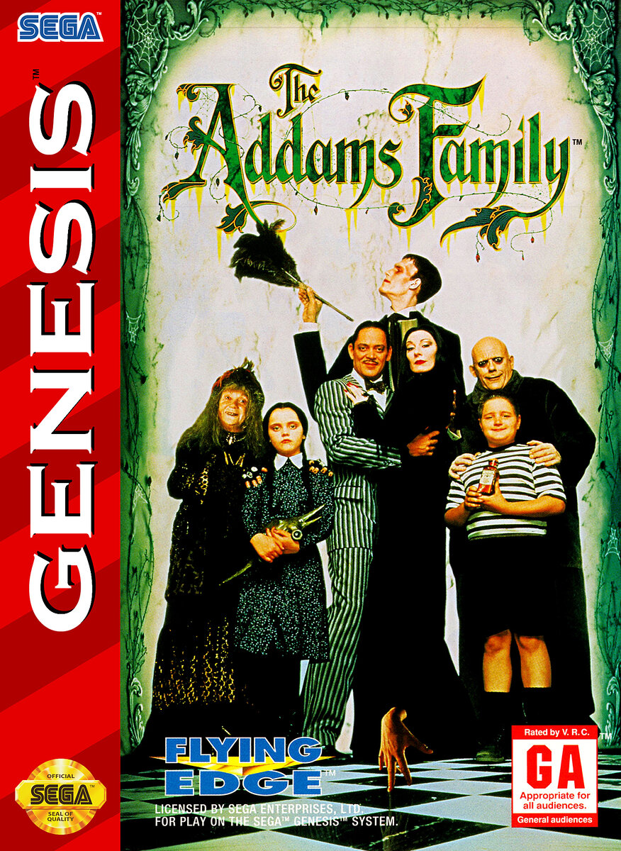 Играй семейка аддамс. Игра Addams Family Sega. Игра на сеге семейка Адамс. Addams Family сега картридж. Addams Family 2 игра.