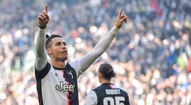 Нападающий «Ювентуса» Криштиану Роналду