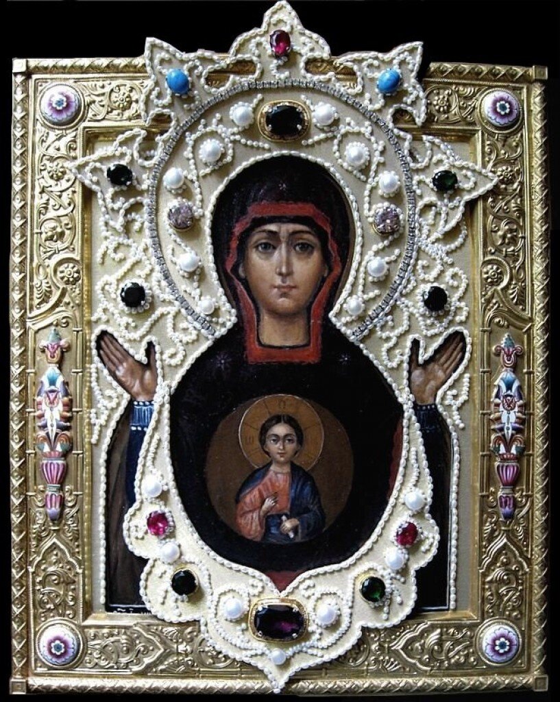 Икона Божией Матери Знамение Корчемная