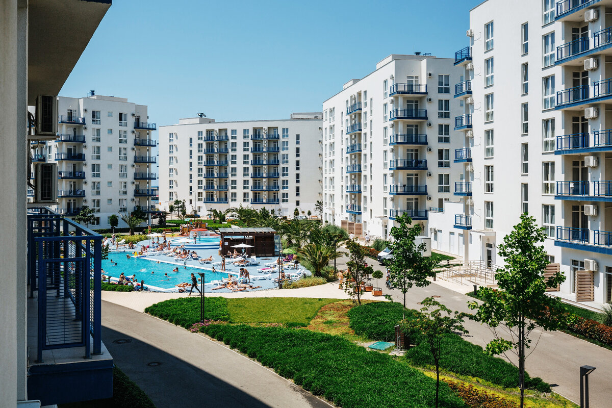 Апартаменты "Прибрежный квартал". Гостиничный комплекс "Имеретинский". (Фото-Pegast.ru.) 