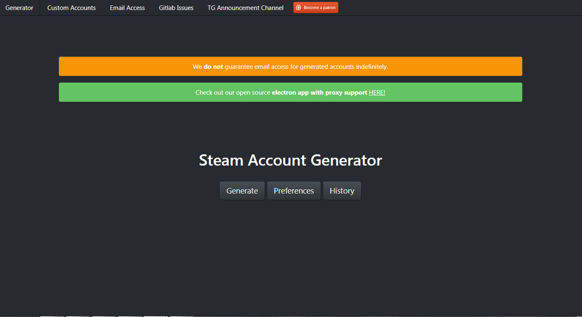 Generator studio. Генератор аккаунтов Steam. Sirystes Steam account Generator.