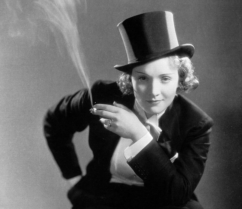 MARLENE DIETRICH (1901-1992) German-American film actress about 1935. Image shot 1935. Exact date unknown. 