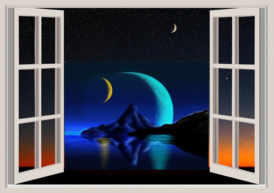 Молодой растущий месяц