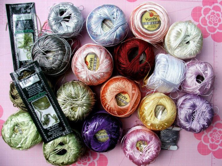 Шелковые нити. Фото из интернета