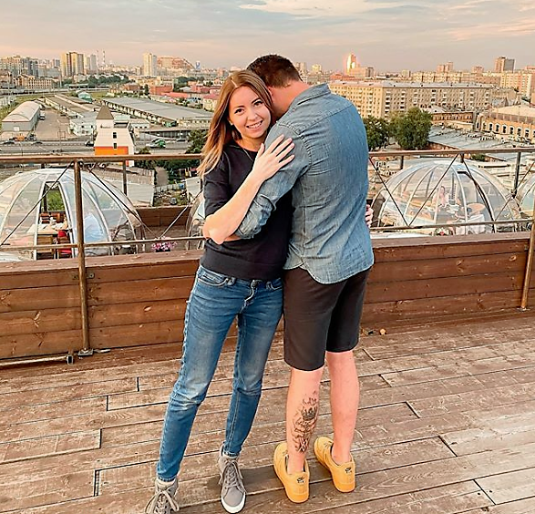 Екатерина Диденко с будущим мужем