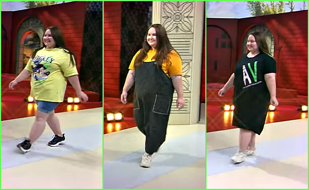 Такой Ксюша пришла на передачу