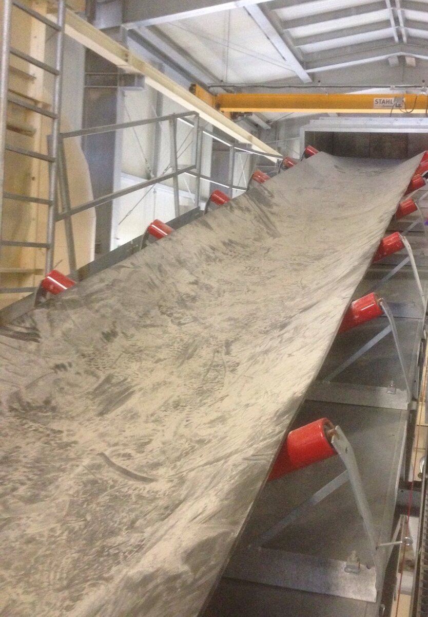 Конвейер в галерее