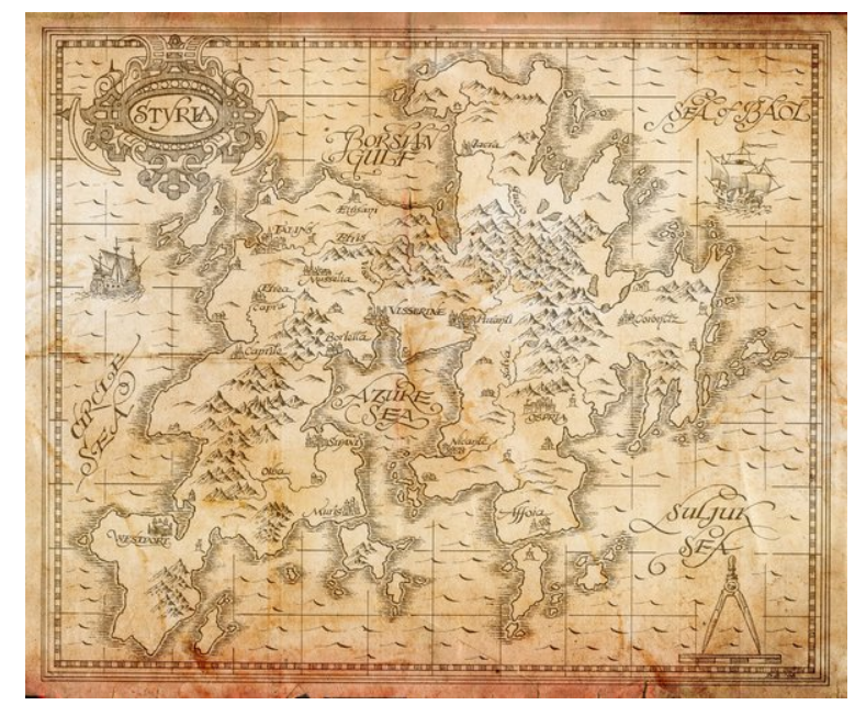 Стирия - страна, где происходит действие романа