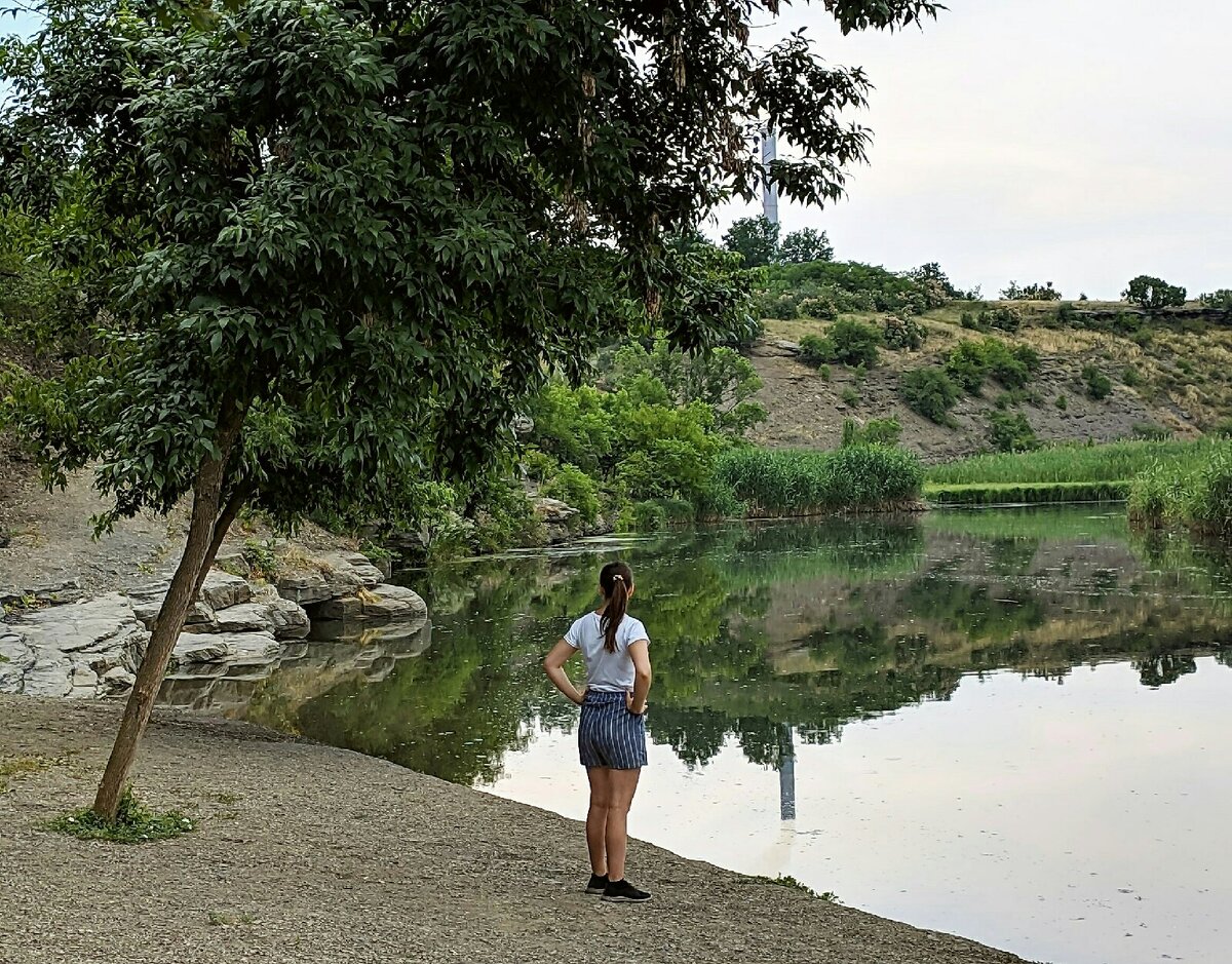 На прогулке после обеда