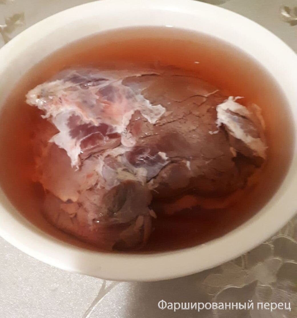вымачиваем мясо