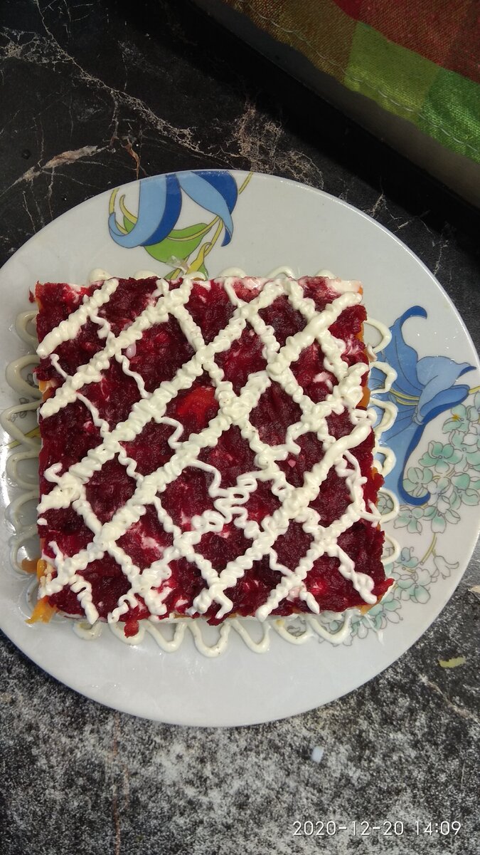 Селёдка под шубой.