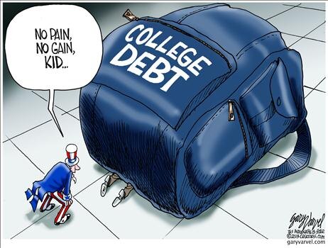 Главная проблема для выпускников США