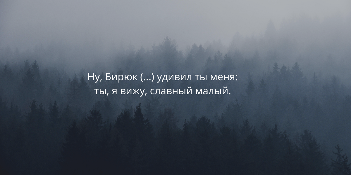 И.С.Тургенев. Бирюк. Записки охотника.
