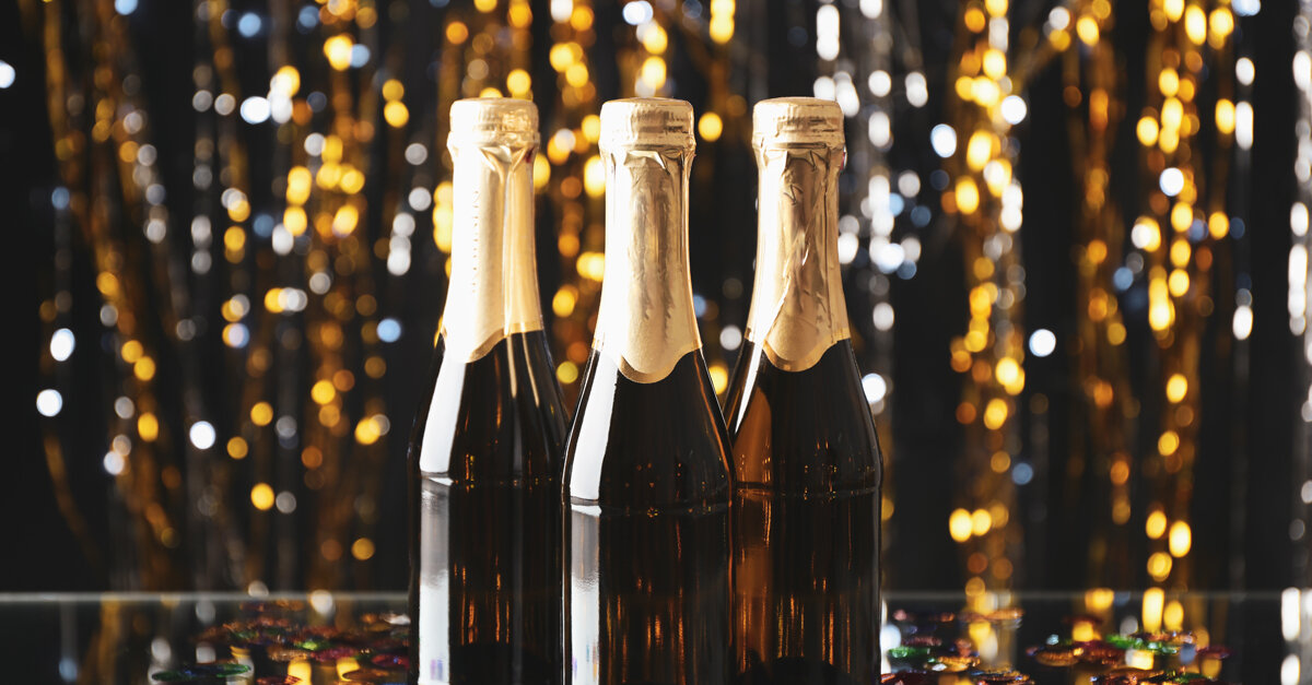 Маленькие бутылки вина