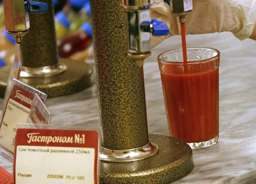 Томатный сок. Фото из интернета