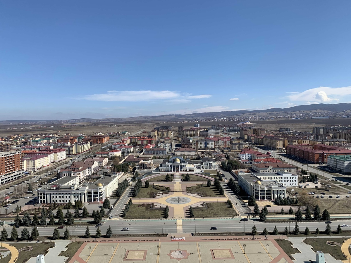 Магас, смотровая площадка