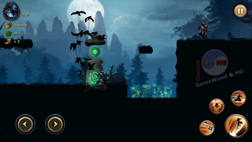 Лесные вороны | Ninja Warrior: Legend of Adventure Games («Воин-ниндзя: Легенда приключенческих игр») | Android 4.1+