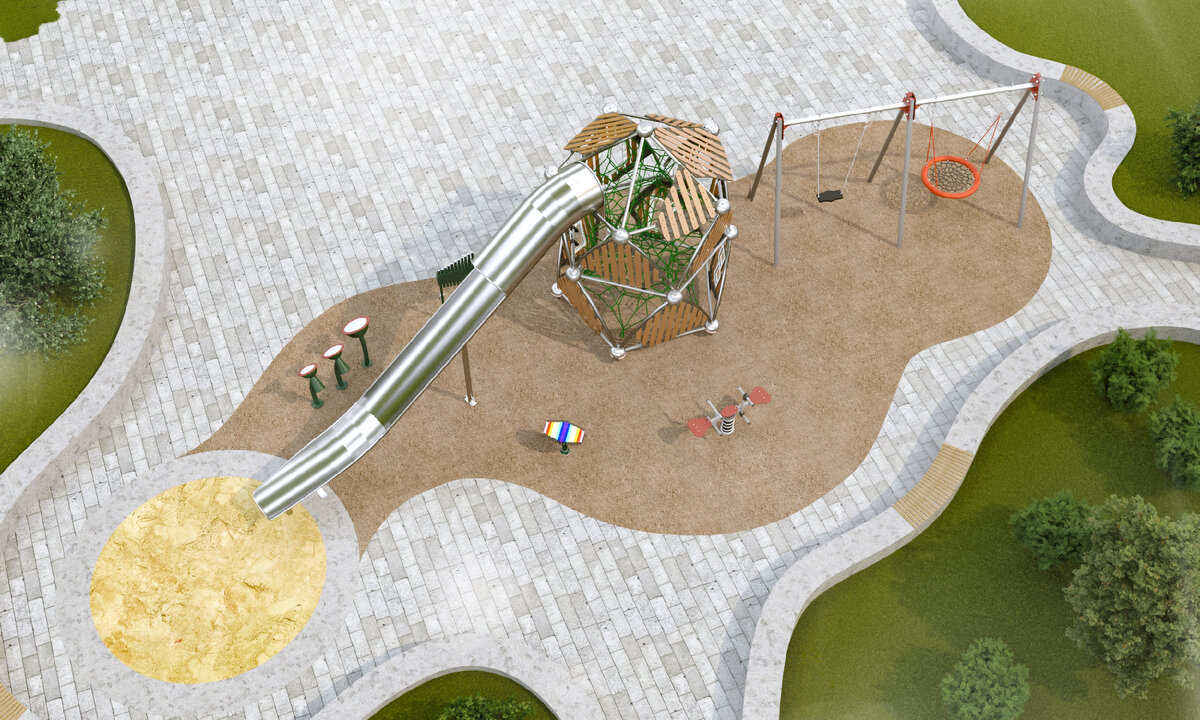 Визуализация проекта "Дом на Тишинке"