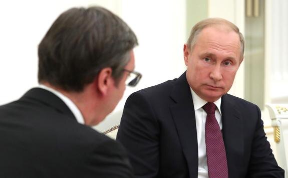    Александр Вучич и Владимир Путин, Kremlin Pool/Global Look Press