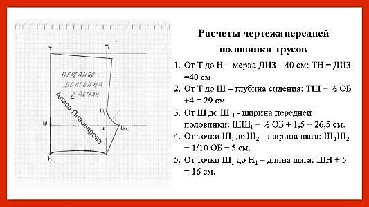 Снятие мерок