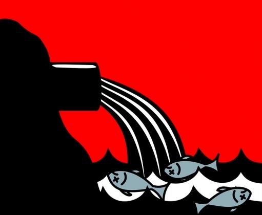    Загрязнение воды (cc) Clker-Free-Vector-Images