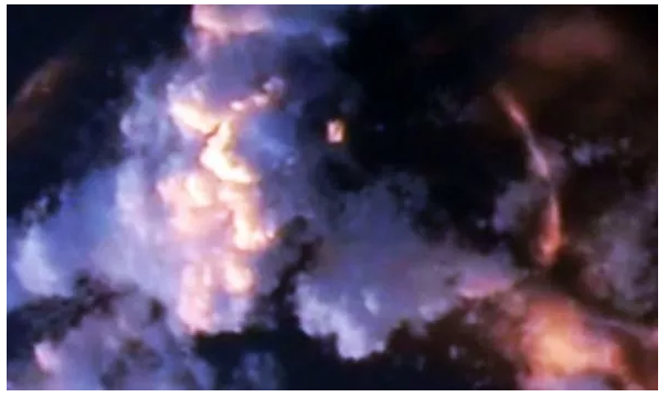 Скриншот видеотрансляции с МКС