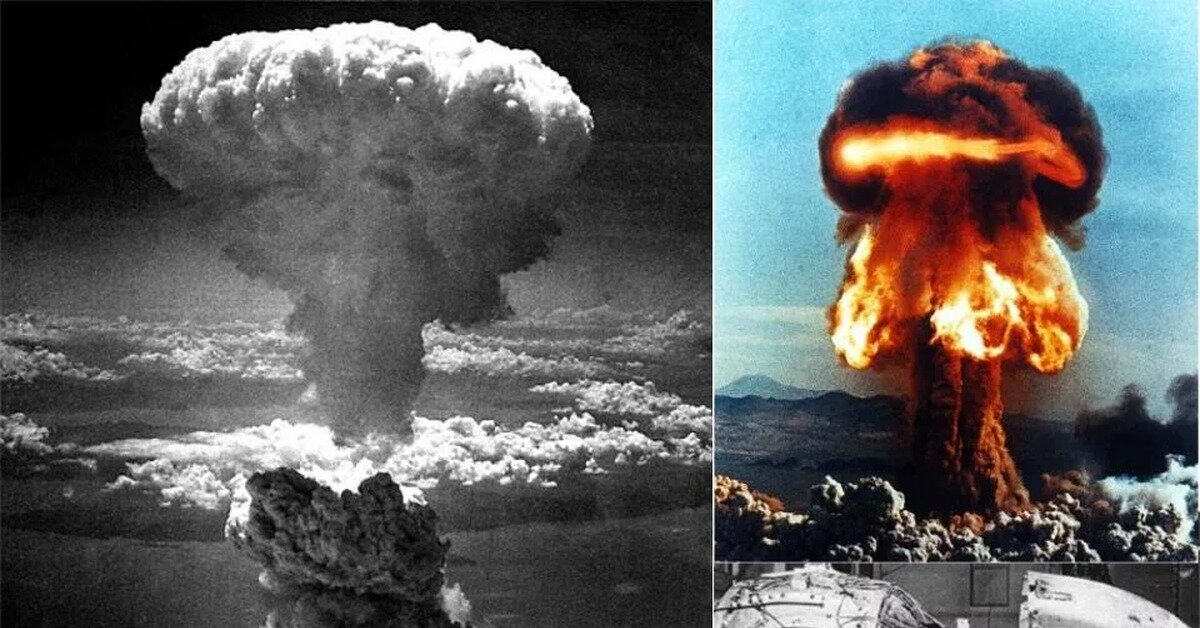 Ядерный взрыв хиросима и нагасаки фото